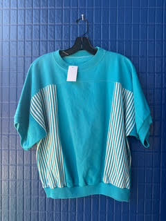 T shirts Bleu 80’s
